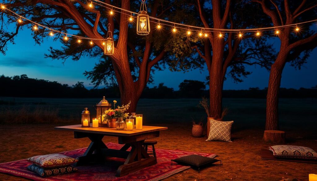 Boho glamping lighting ideas