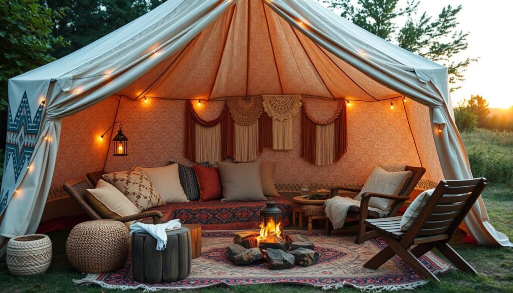 boho glamping accessories