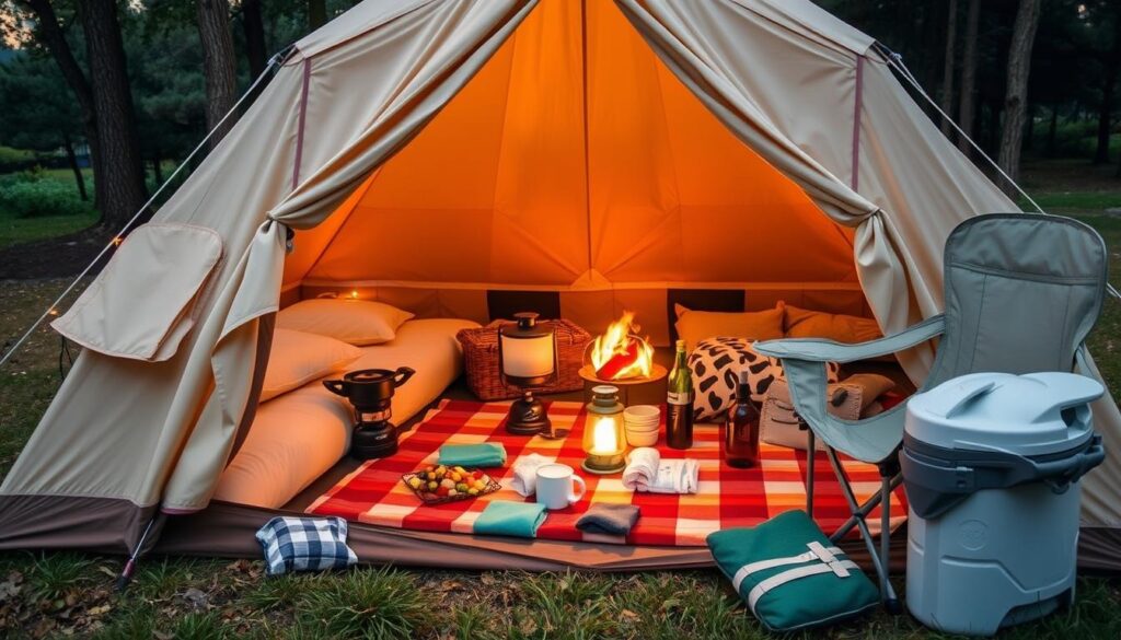 budget glamping packing list essentials