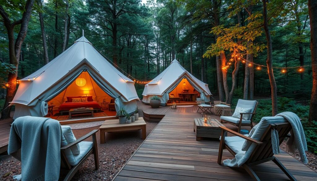 eco-friendly glamping retreats