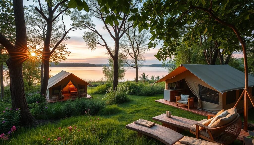 eco-friendly luxury tents