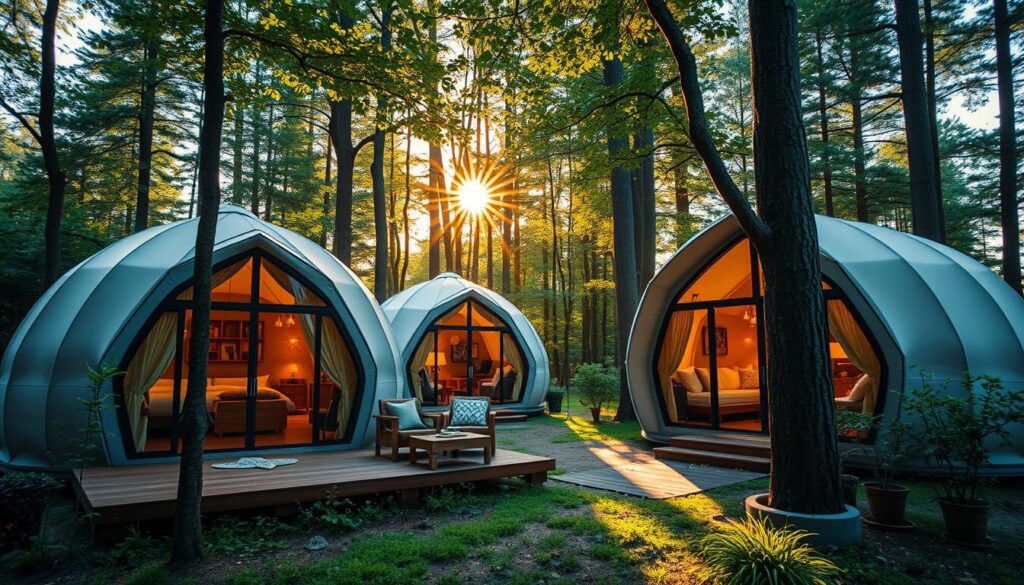 glamping pods