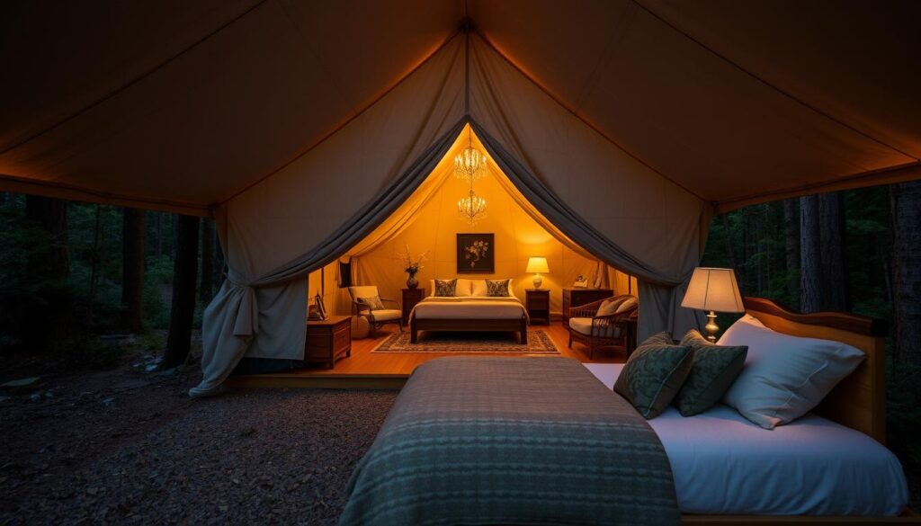 luxury tents for glamping