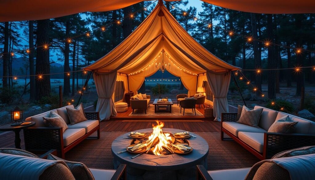 personalized glamping services