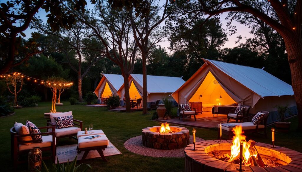 upscale campsites