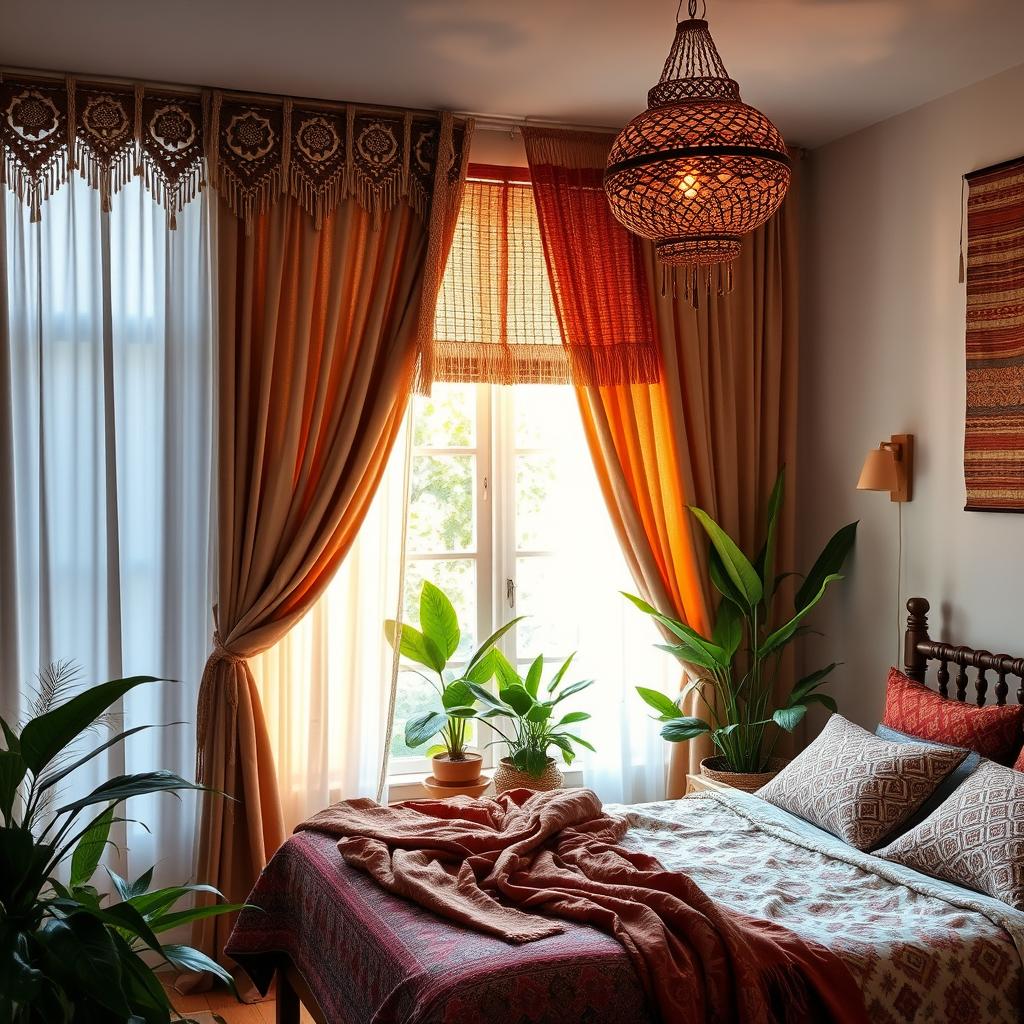 Boho Window Treatment Inspiration