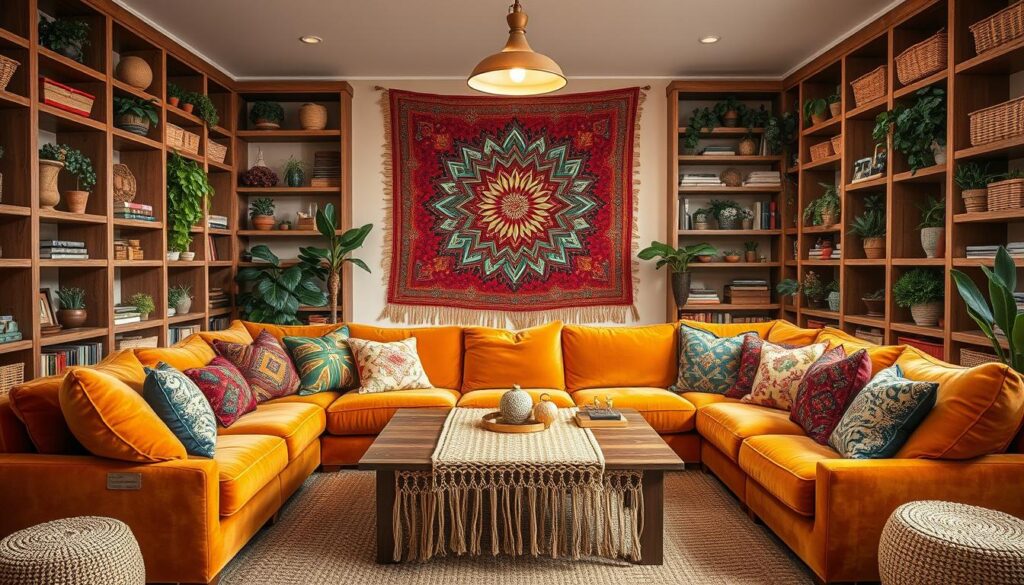 bohemian color and style