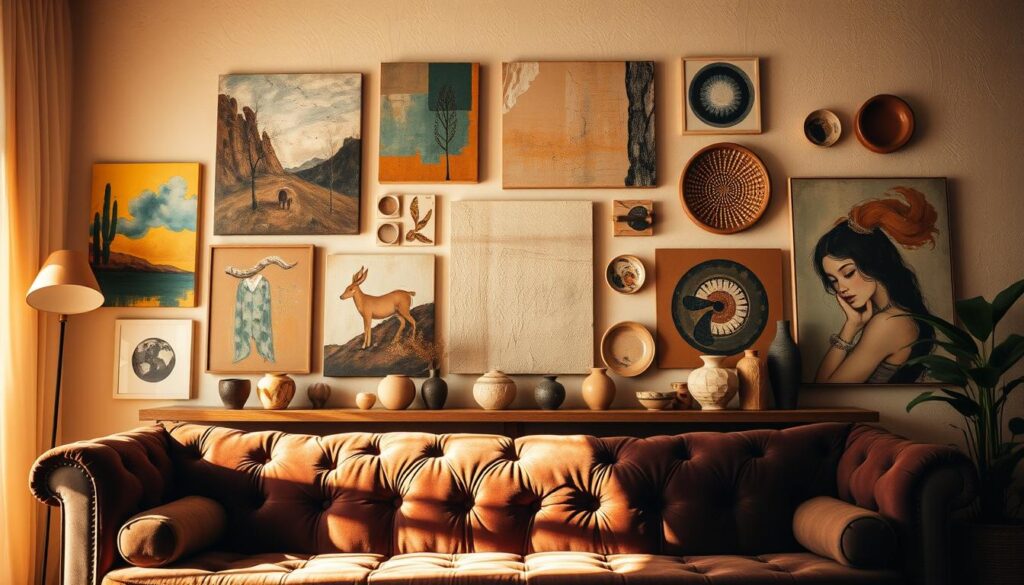 bohemian gallery wall art