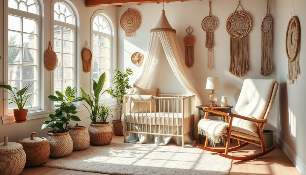 boho baby room inspiration