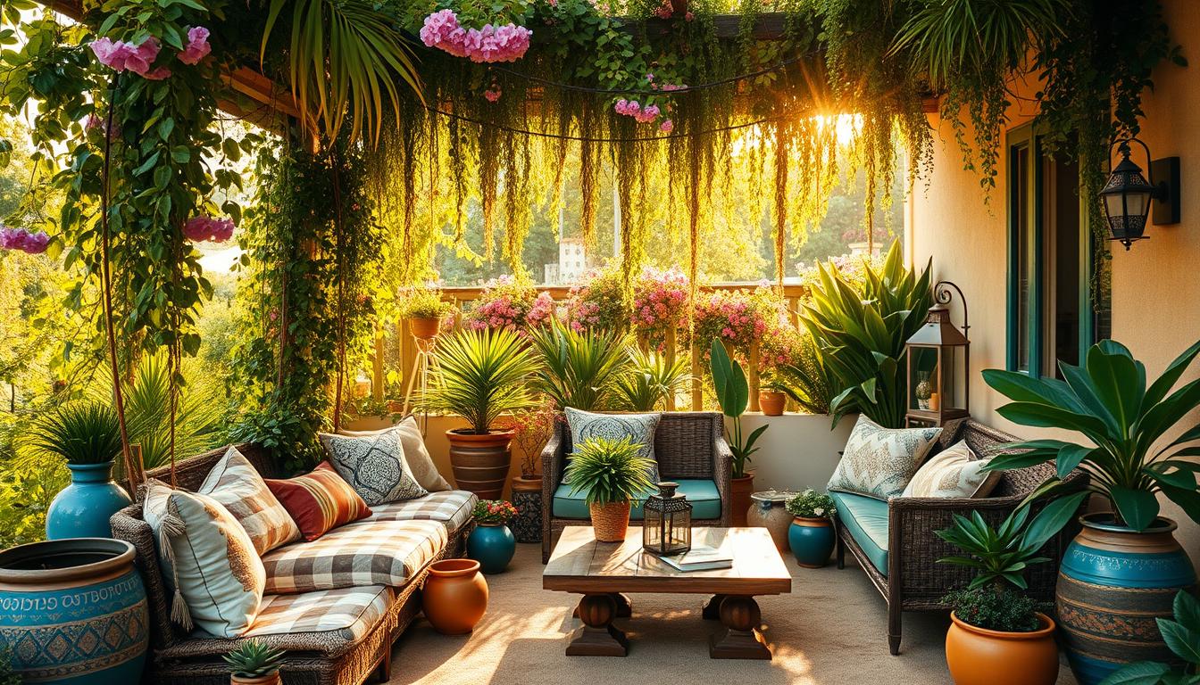 boho backyard decor inspo