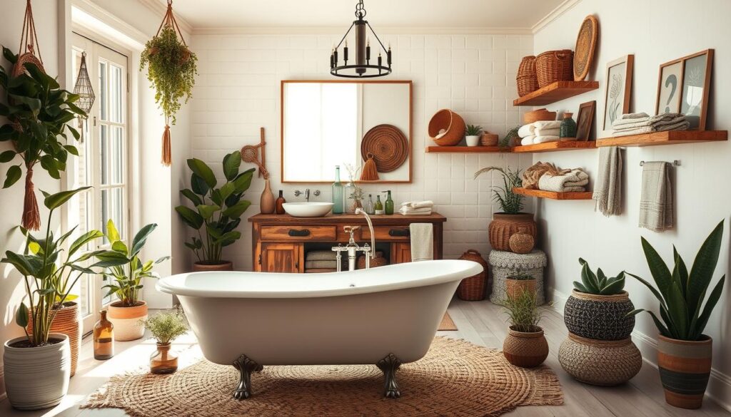 boho bathroom decor