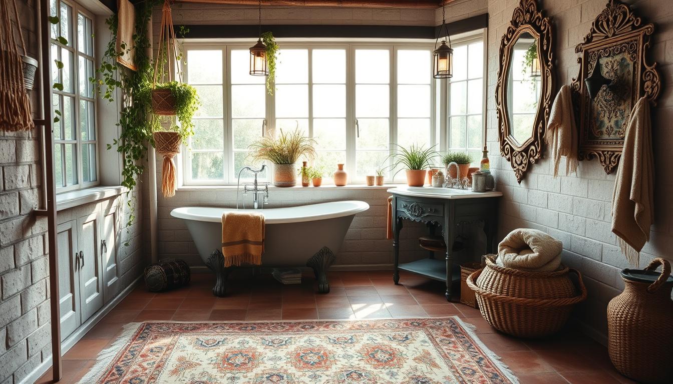 boho bathroom decor inspo