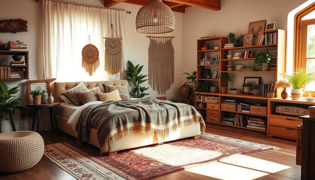 boho bedroom design