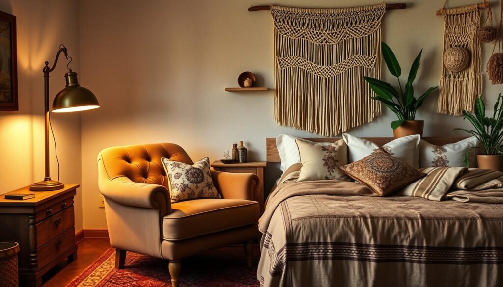 boho bedroom idea