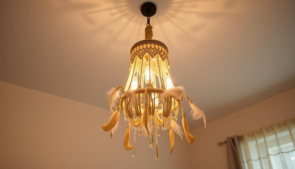 boho chandelier