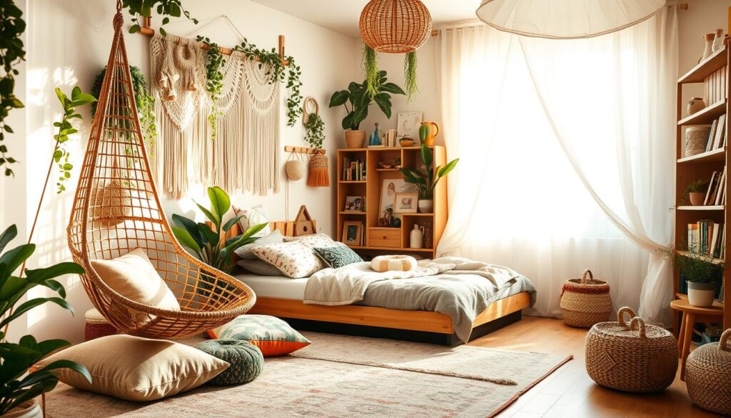 boho children's bedroom decor