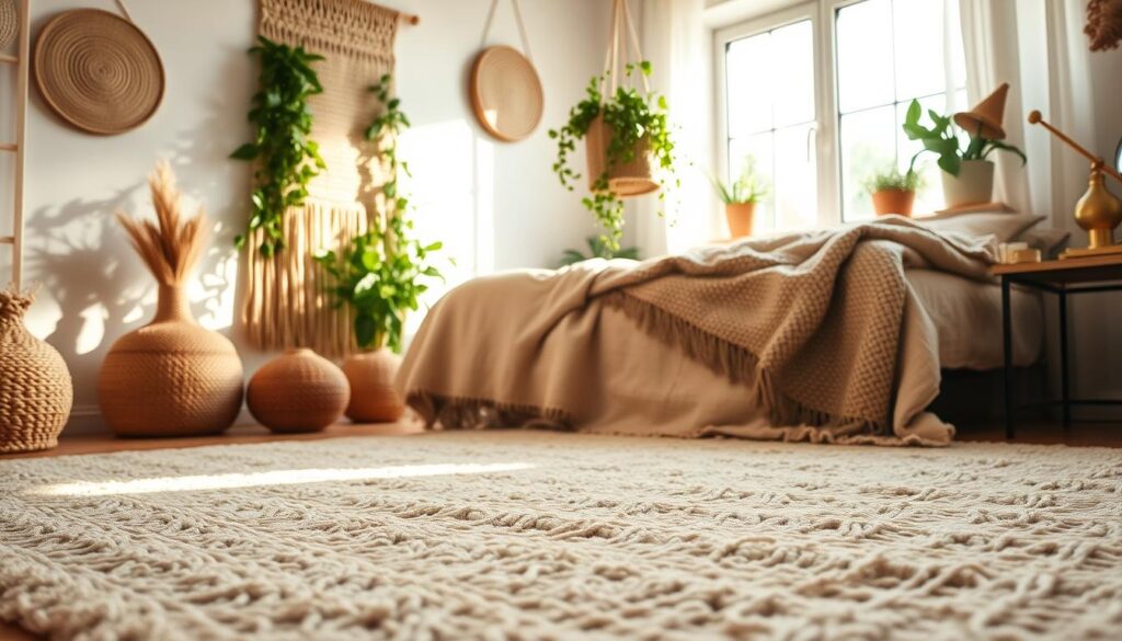 boho decor textures