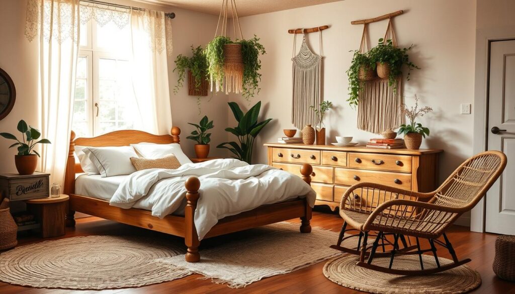 boho farmhouse bedroom