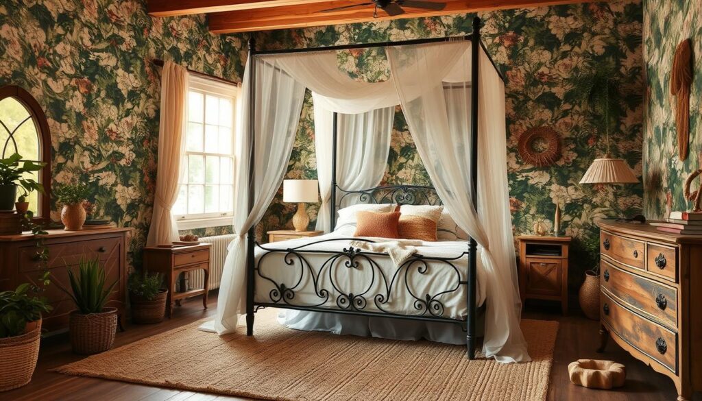 boho farmhouse bedroom