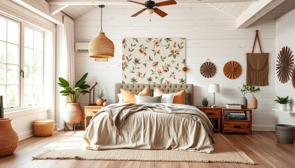 boho farmhouse bedroom decor