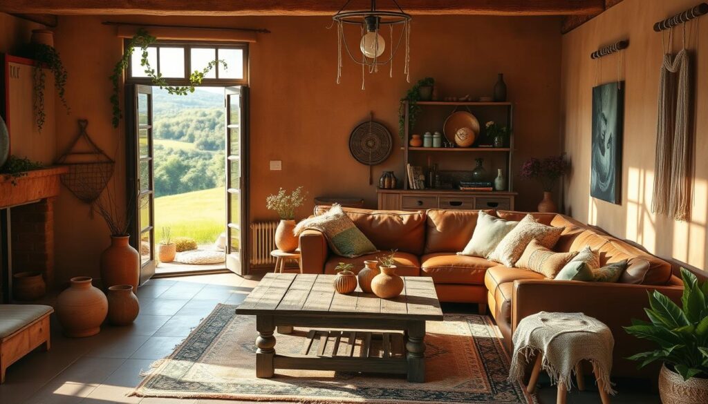 boho farmhouse style