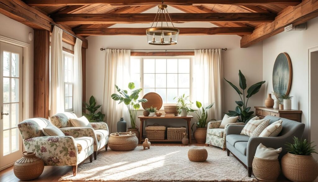 boho farmhouse style