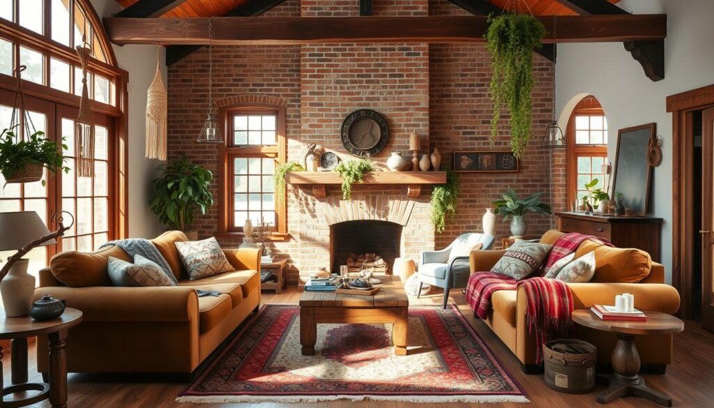 boho farmhouse style