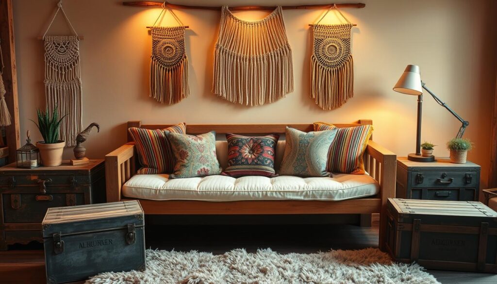 boho furniture piece