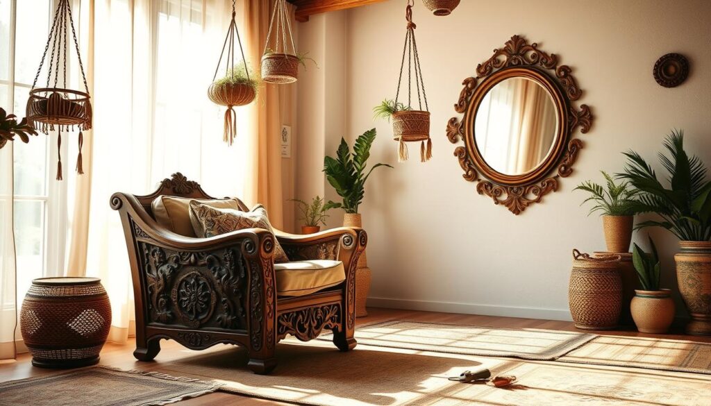 boho furniture piece