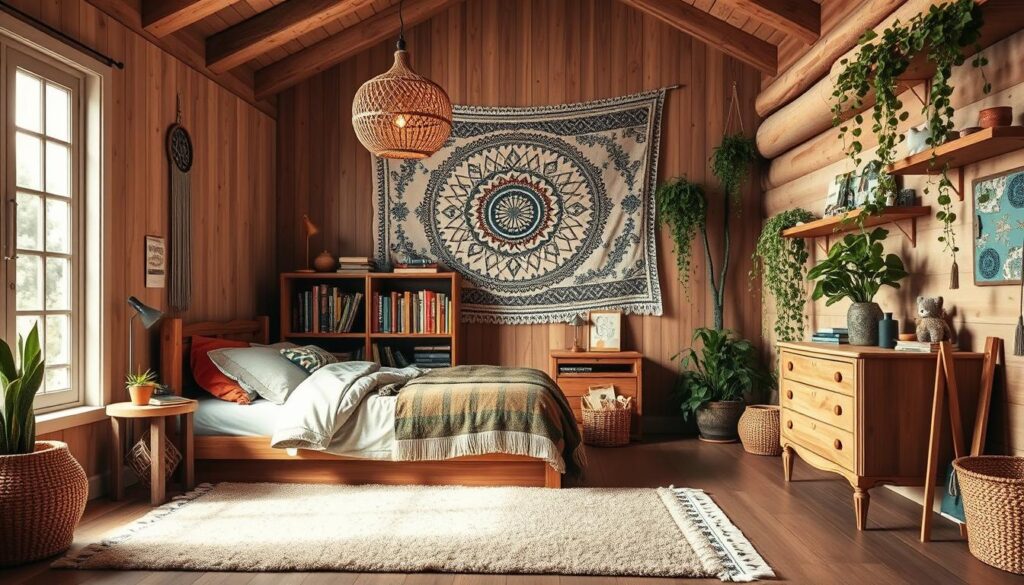 boho kids room design