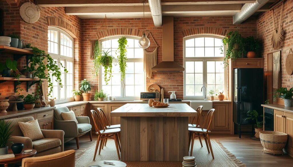 boho kitchen decor