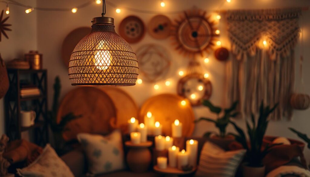 boho lighting ideas