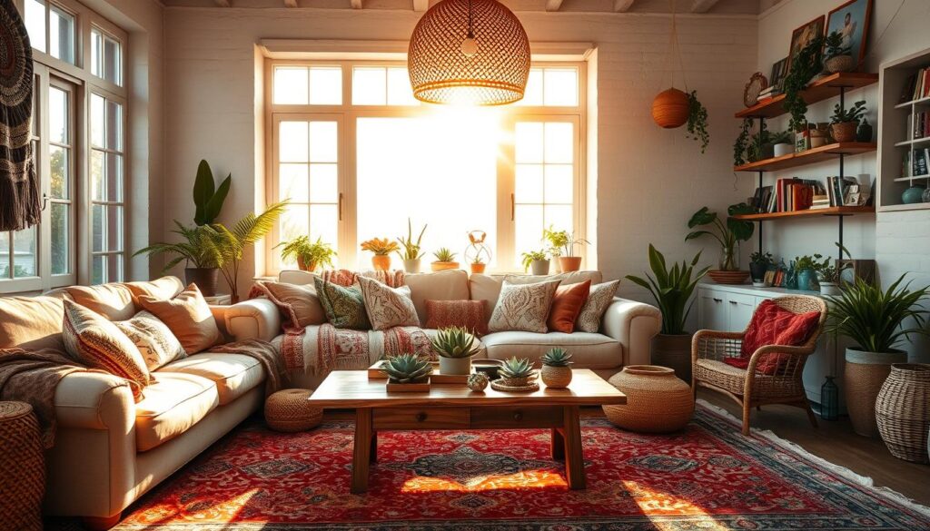 boho living room