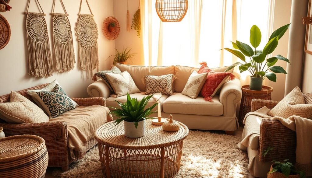 boho living room