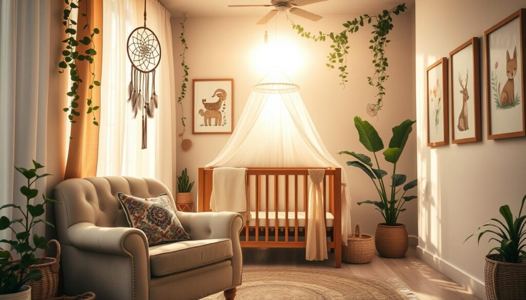 boho nursery art