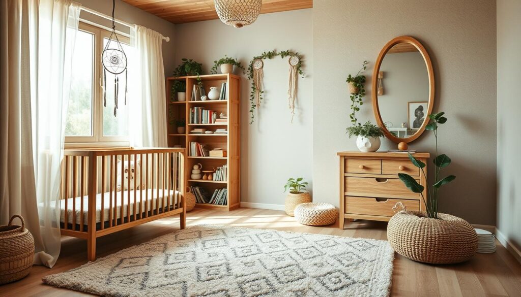 boho nursery safety