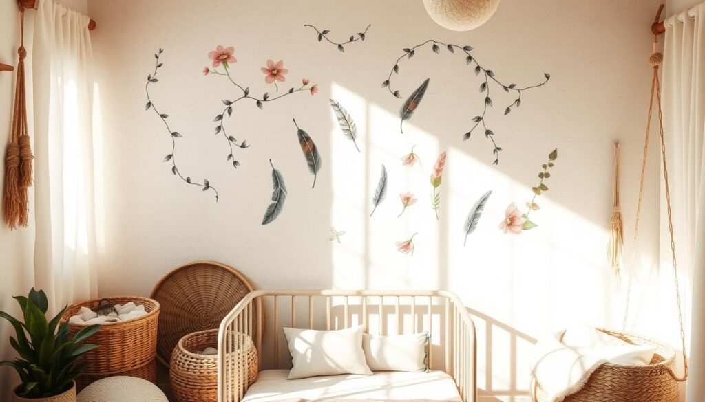 boho nursery wall decor