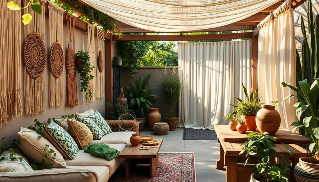 boho outdoor vibe