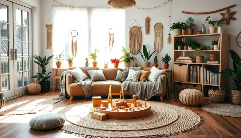 boho playroom design