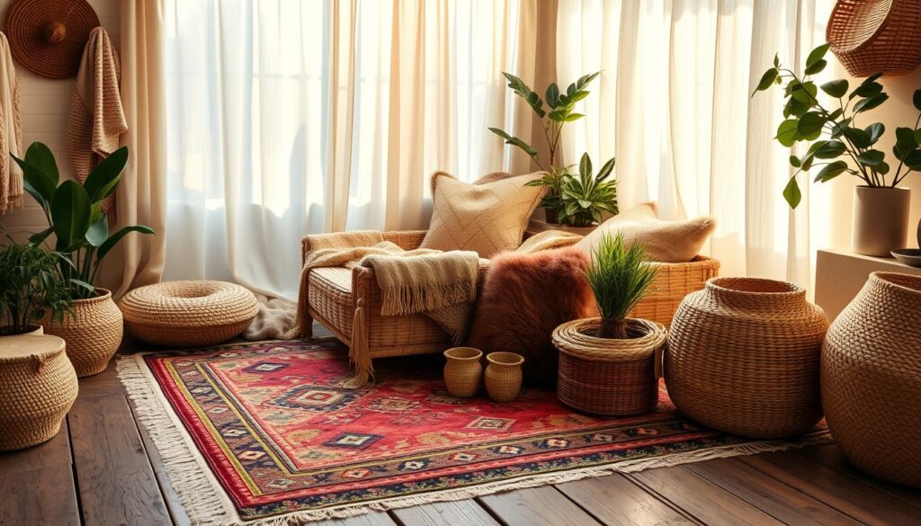 boho rug and flooring