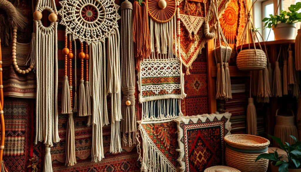 boho style textures