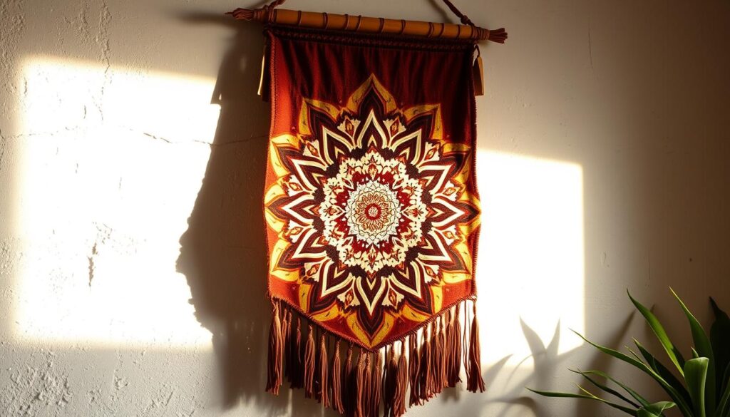 boho wall hanging design