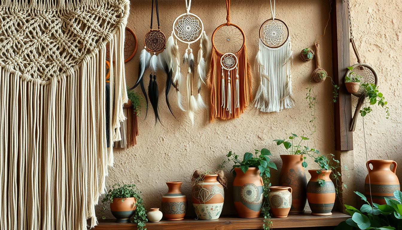 boho wall hanging ideas