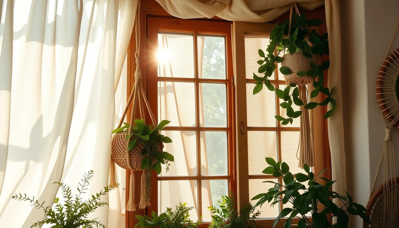 boho window ideas