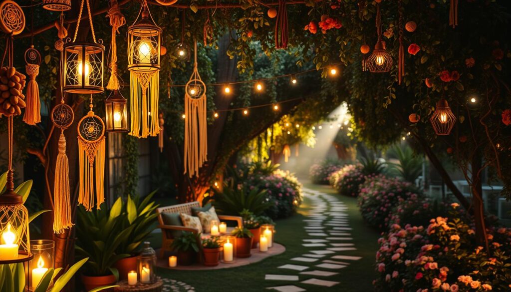 creative outdoor lighting