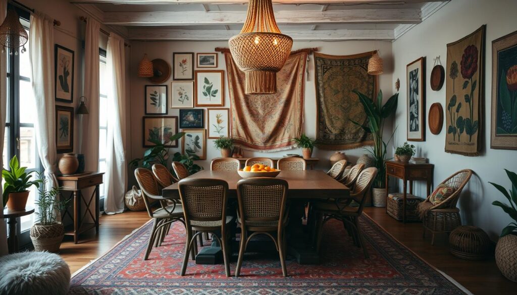 eclectic boho style