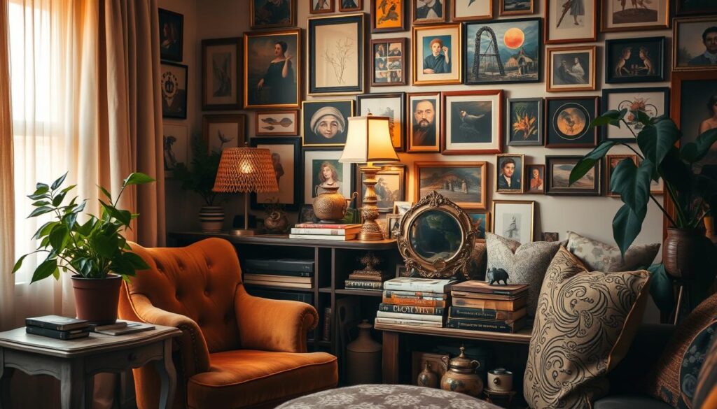 eclectic design corner