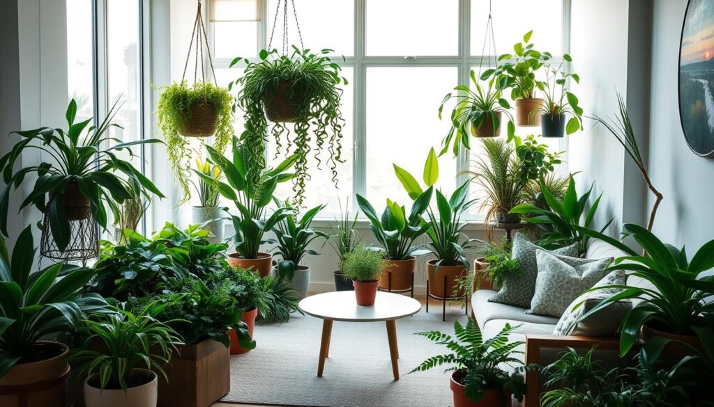 indoor plants and greenery