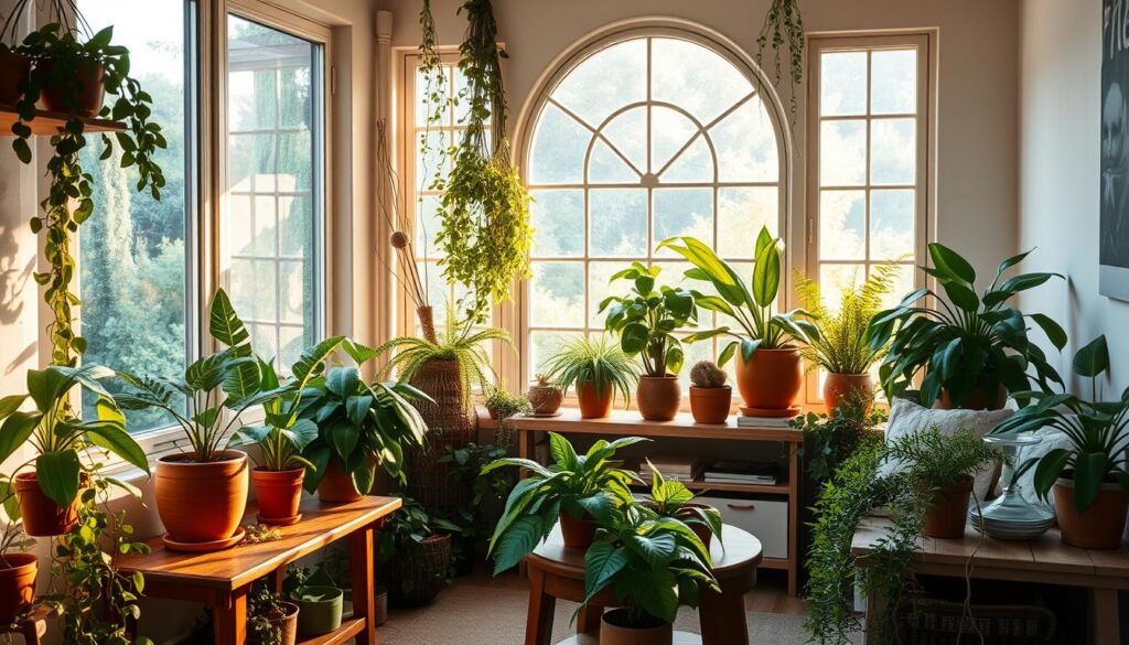 indoor plants in home decor