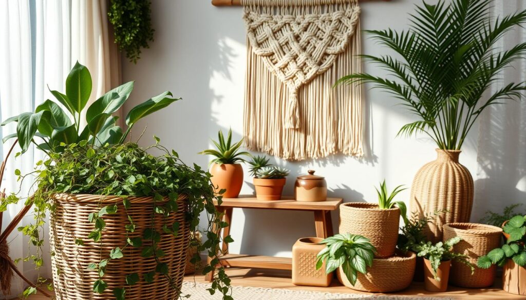 nature-inspired decor elements